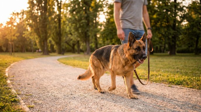 German Shepherd Leash Training Tips: Master Loose-Leash Walking in 5 Simple Stages